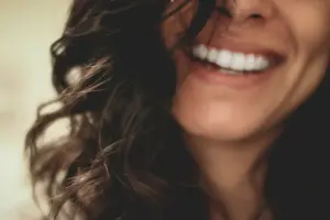 Lady With A Great Smile Close Up